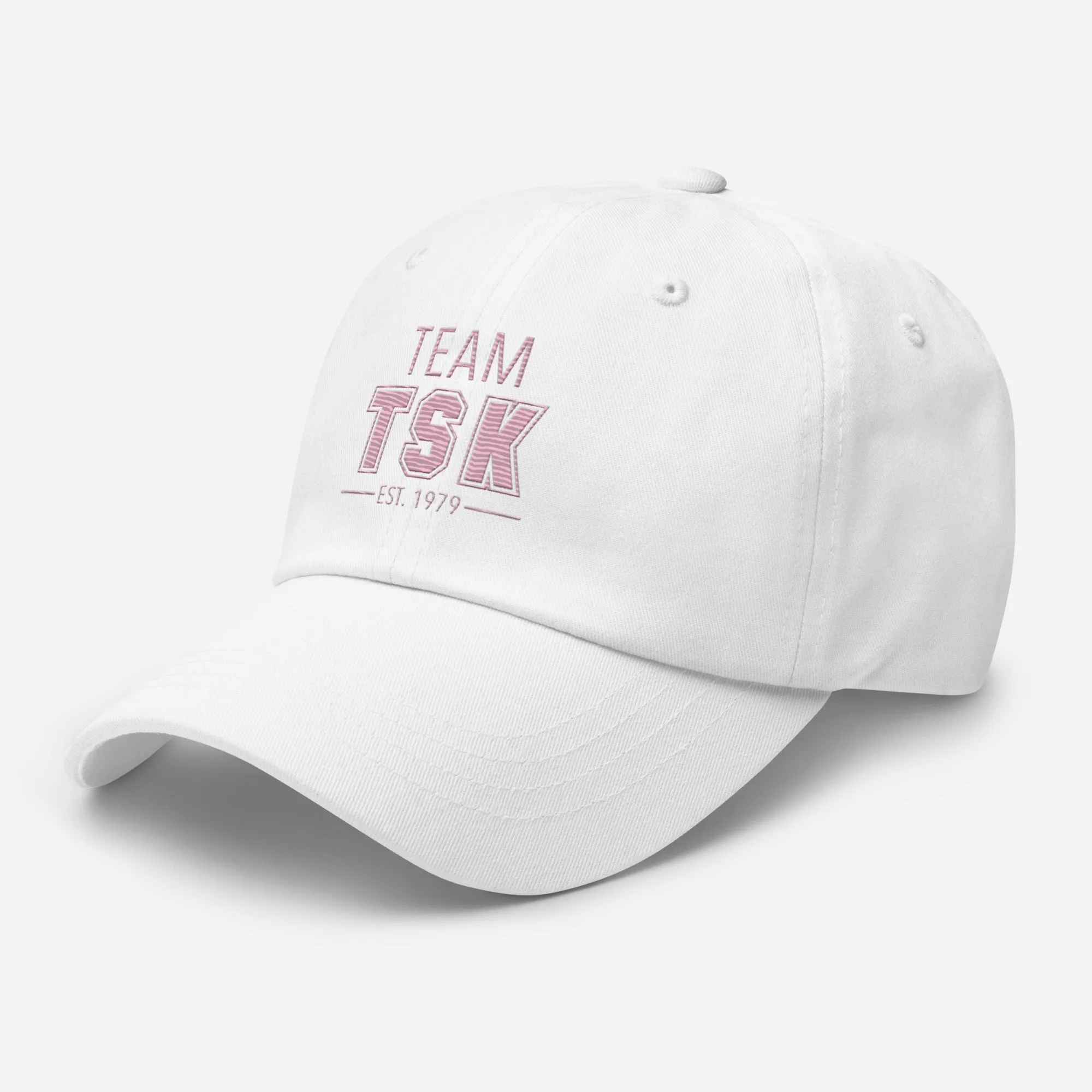 Team TSK Embroidered Dad hat sold by The Sis Kiss product image thumbnail 3