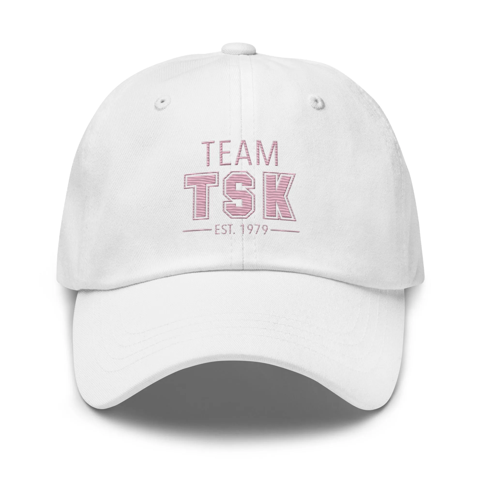 Team TSK Embroidered Dad hat sold by The Sis Kiss