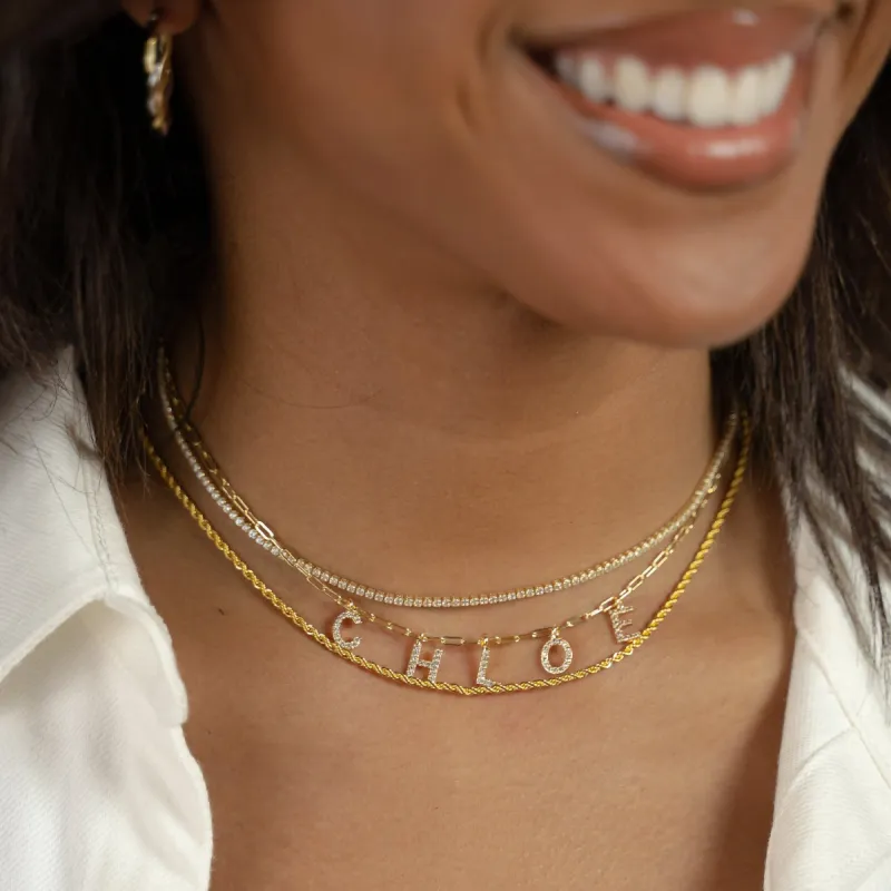 TSK Your Way Custom Crystal Letters sold by The Sis Kiss