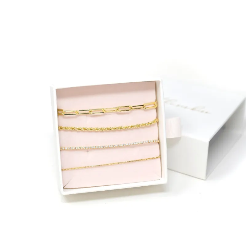 The Essentials Bracelets Layering Set sold by The Sis Kiss