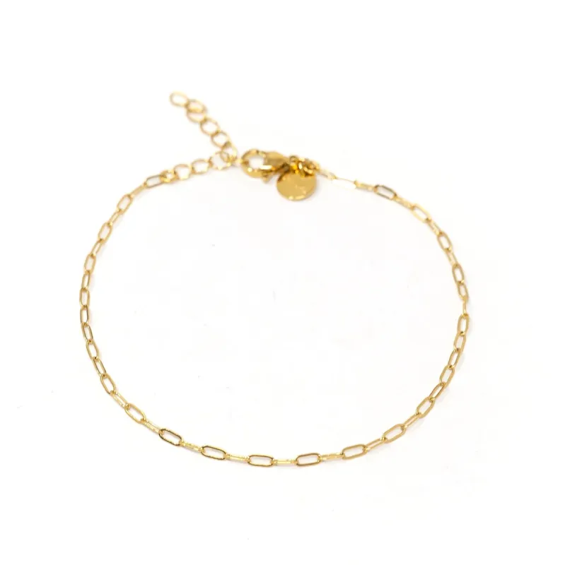 Mini Paperclip Bracelet sold by The Sis Kiss