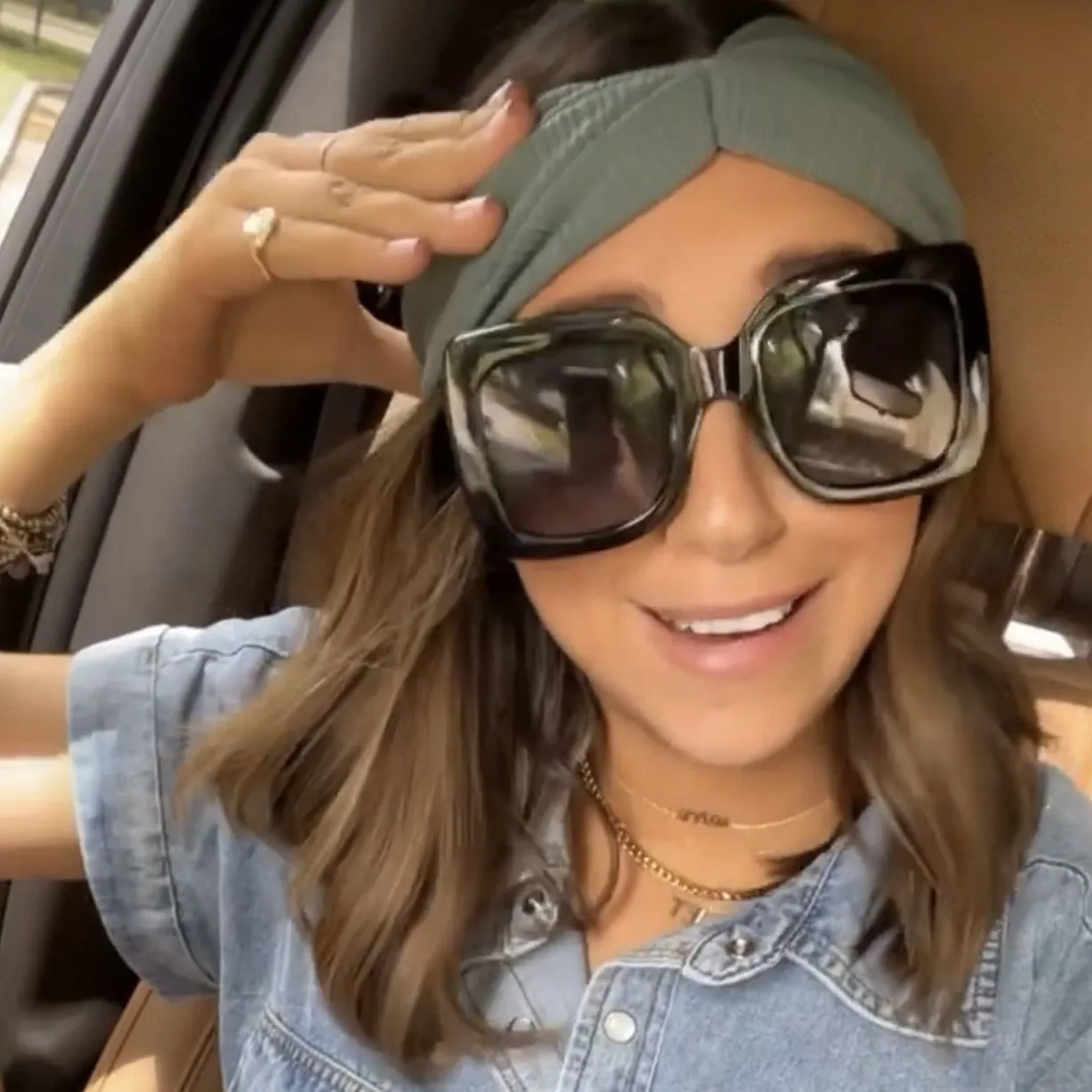 Custom Classic Initials Necklace with Crystal Detail sold by The Sis Kiss product image thumbnail 5