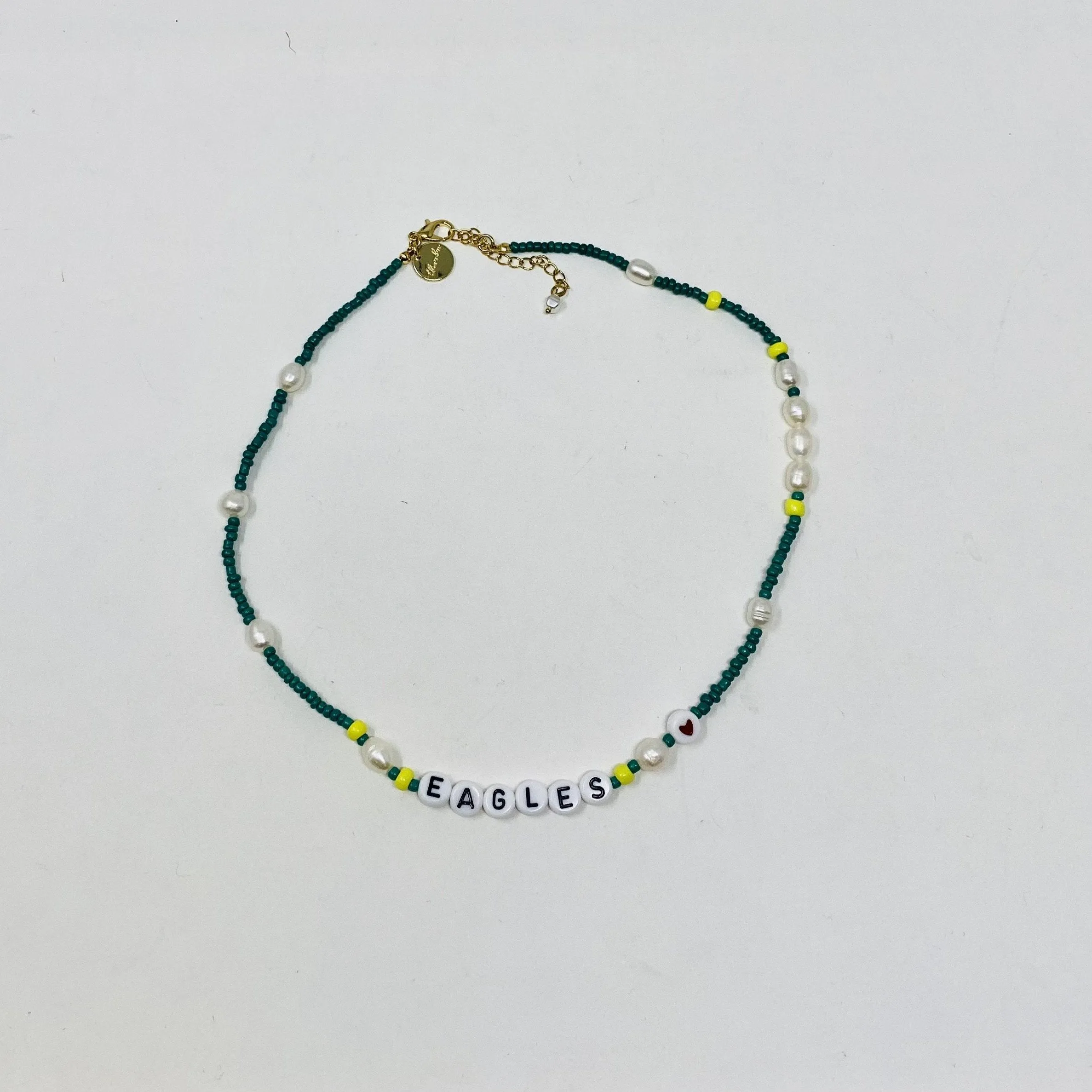 Home Team CLE Bead and Pearl Necklace sold by The Sis Kiss product image thumbnail 5