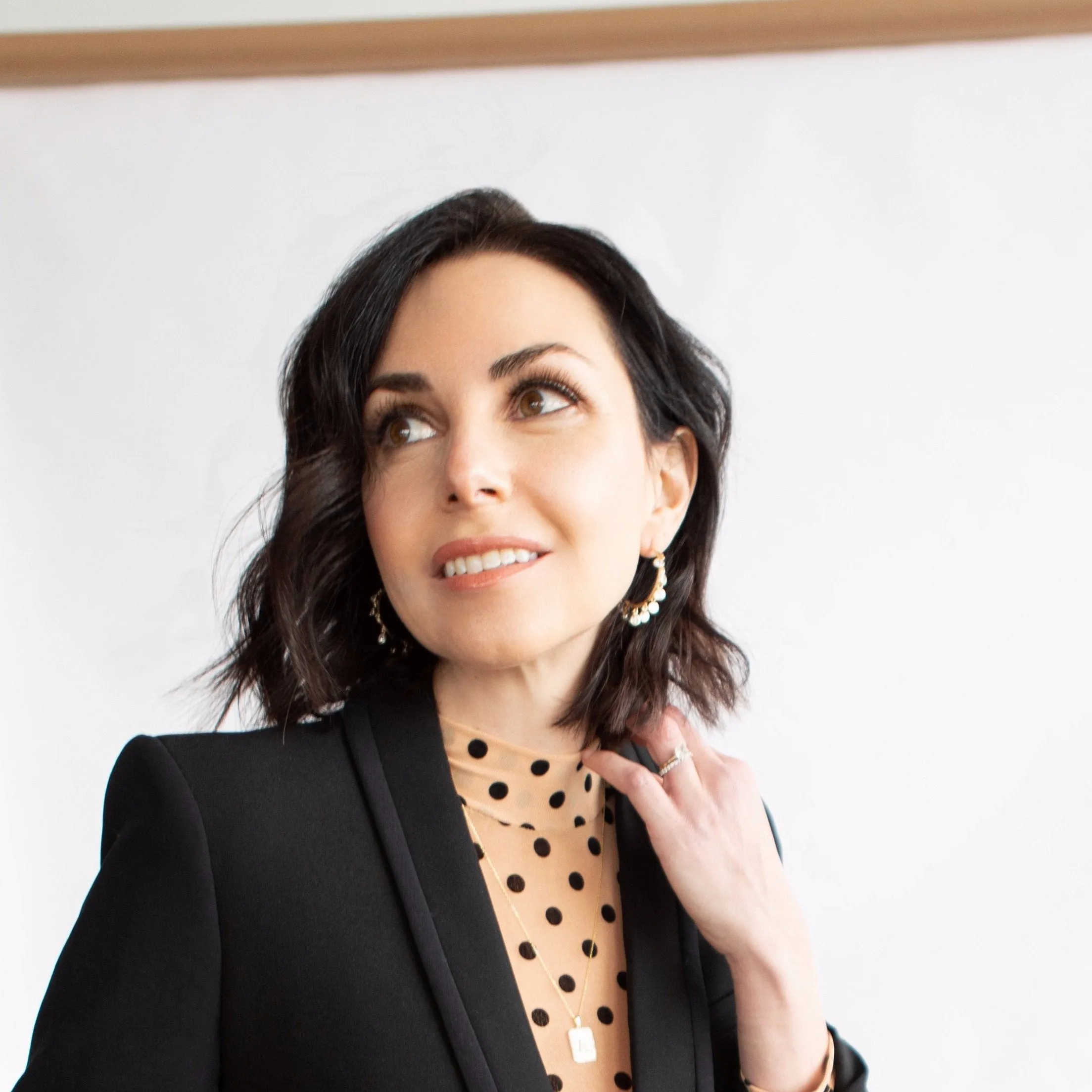 Multi Dangle Crystal Hoop Earrings sold by The Sis Kiss product image thumbnail 2