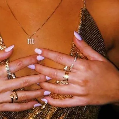 Open Crystal Band Ring sold by The Sis Kiss product image thumbnail 3