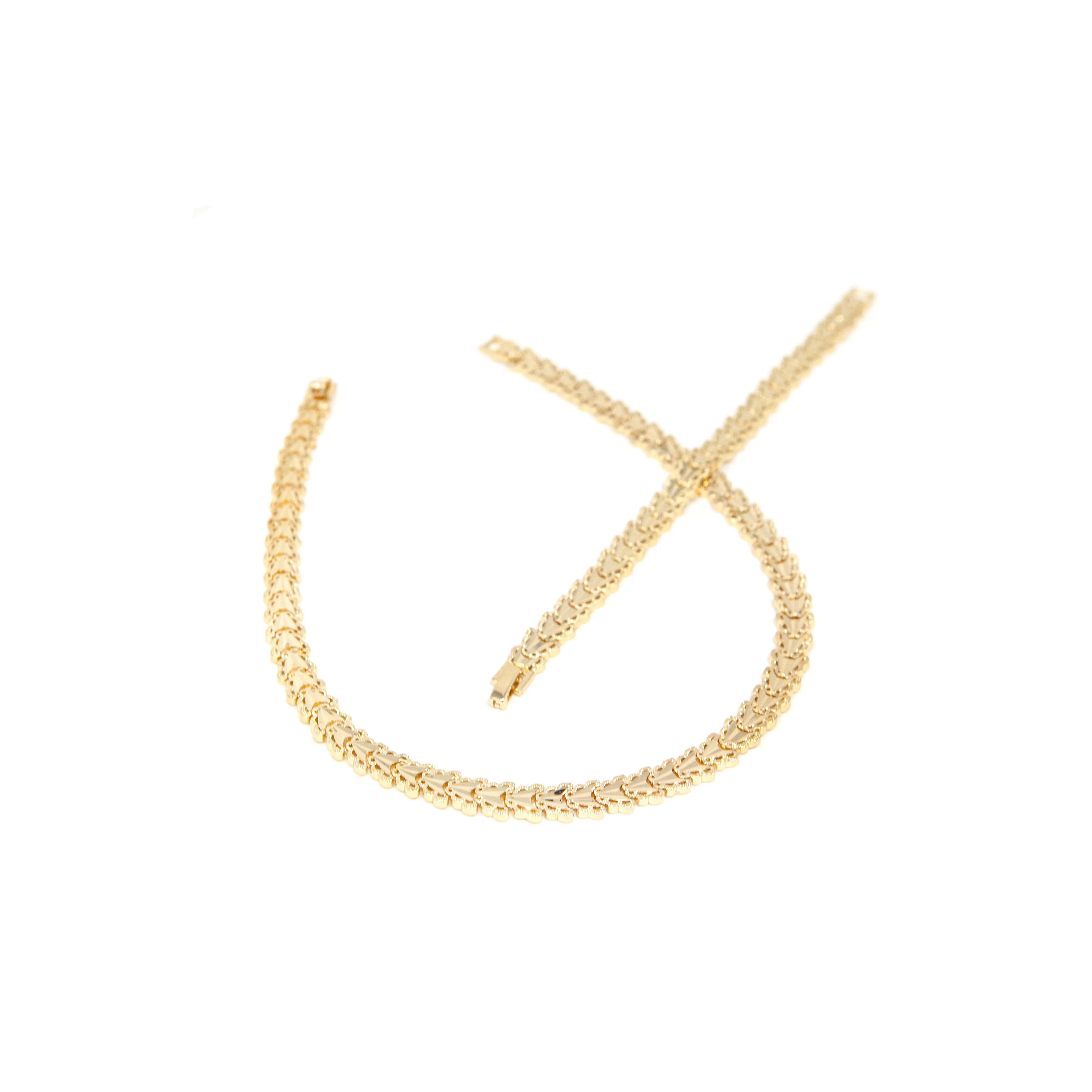 Gold Butterfly Necklace and Bracelet sold by The Sis Kiss product image thumbnail 4