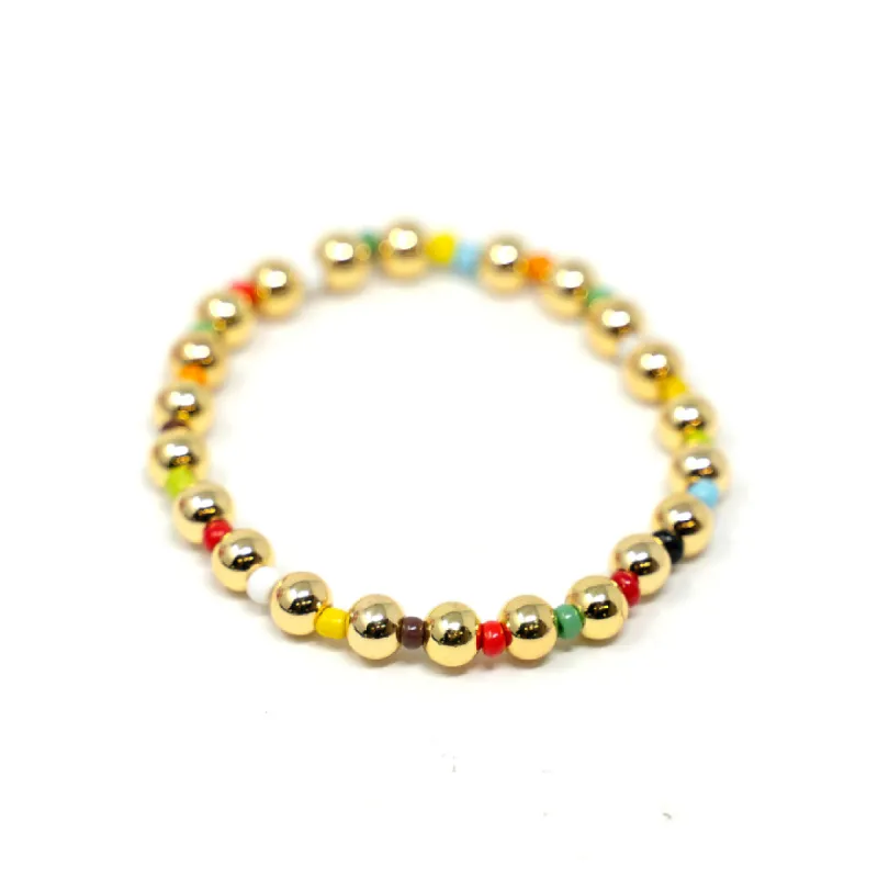 Fiesta Beaded Bracelet sold by The Sis Kiss