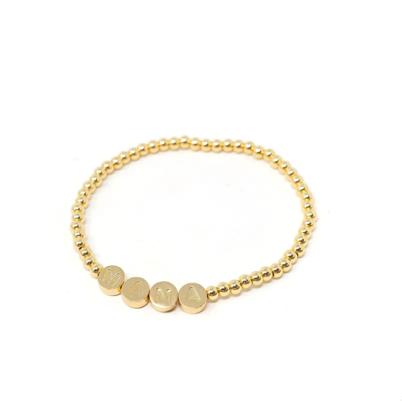 Mama Beaded Bracelet sold by The Sis Kiss