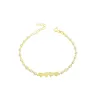Linked Hearts Mama Bracelet with Crystals sold by The Sis Kiss