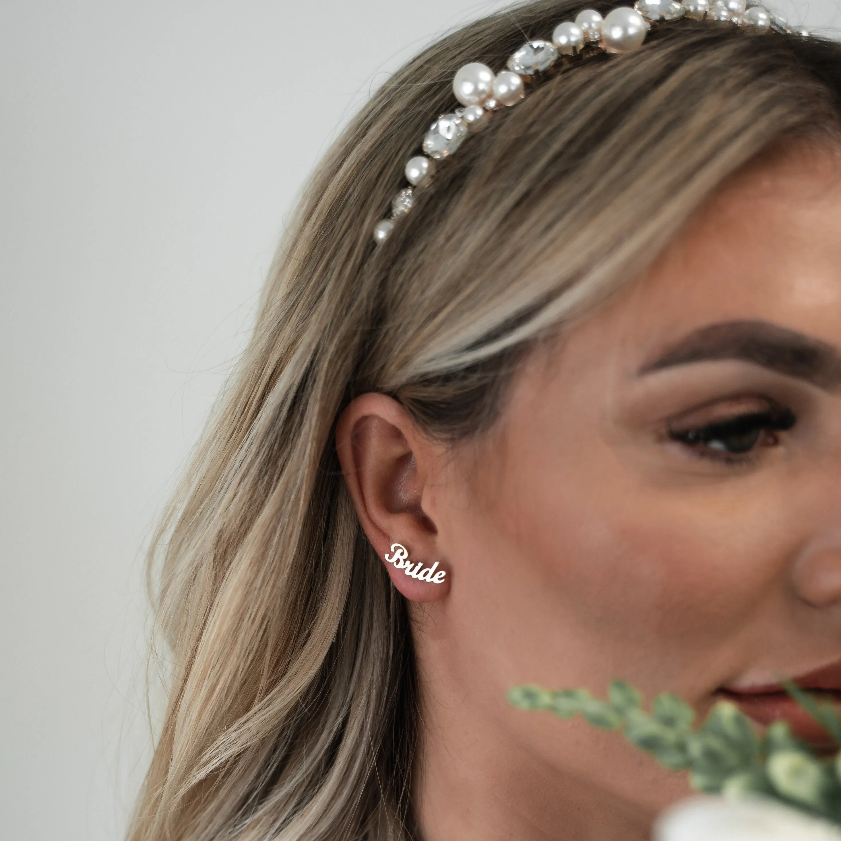 Bride + Bridesmaid Earring Crawlers sold by The Sis Kiss product image thumbnail 4