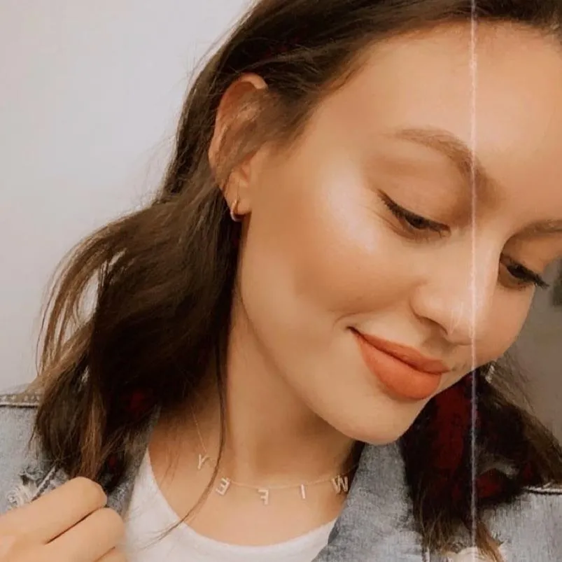 Ready To Ship It's All in a Name® Necklace sold by The Sis Kiss product image thumbnail 5