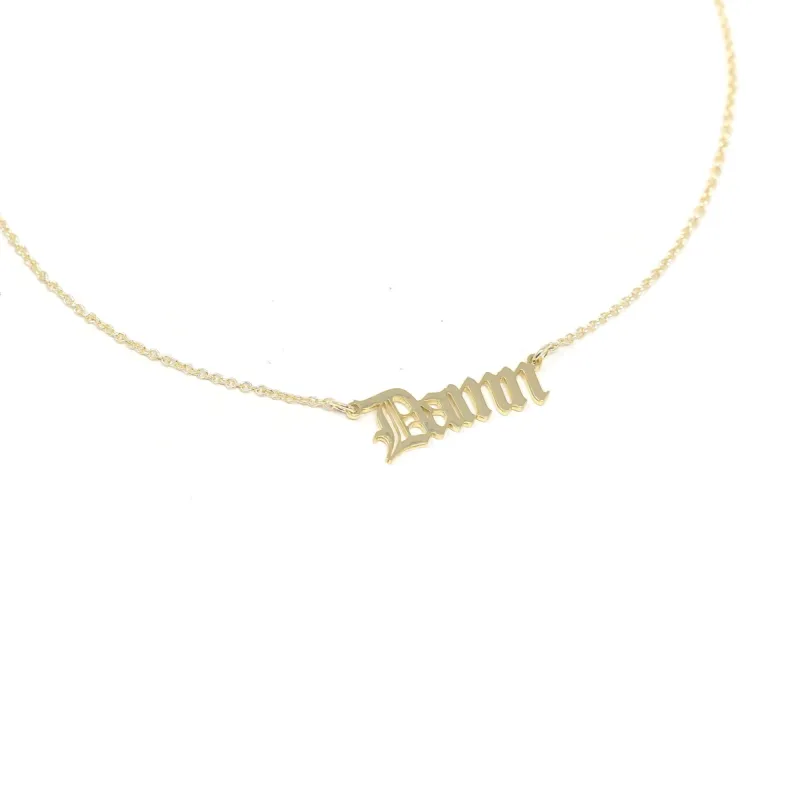 Dirty Words Necklace sold by The Sis Kiss