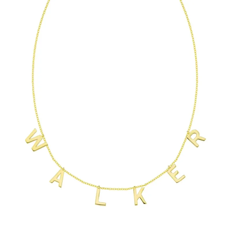 It’s All in a Name® Personalized Necklace sold by The Sis Kiss