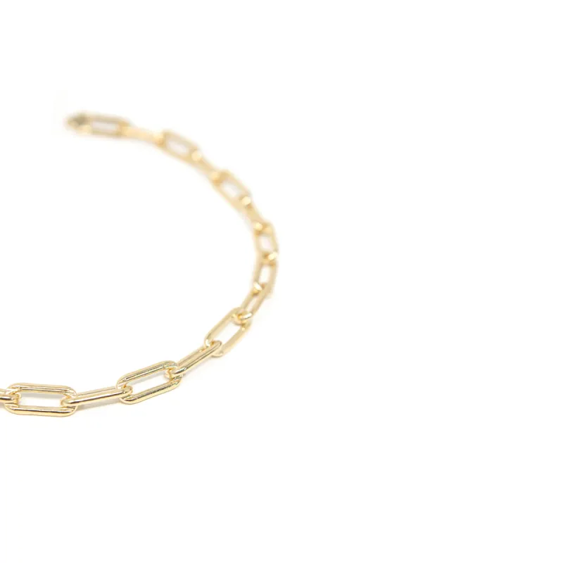 Classic Cable Chain Link Choker sold by The Sis Kiss