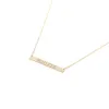 Custom Laser Engraved Bar Necklace sold by The Sis Kiss