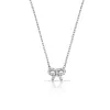 TSK Diamond Bow Necklace sold by The Sis Kiss