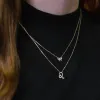 TSK Diamond Bow Necklace sold by The Sis Kiss