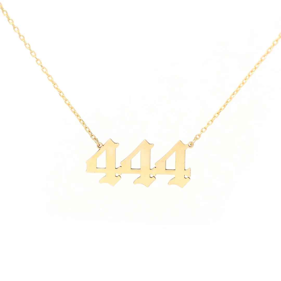 Angel Numbers Necklace sold by The Sis Kiss product image thumbnail 4
