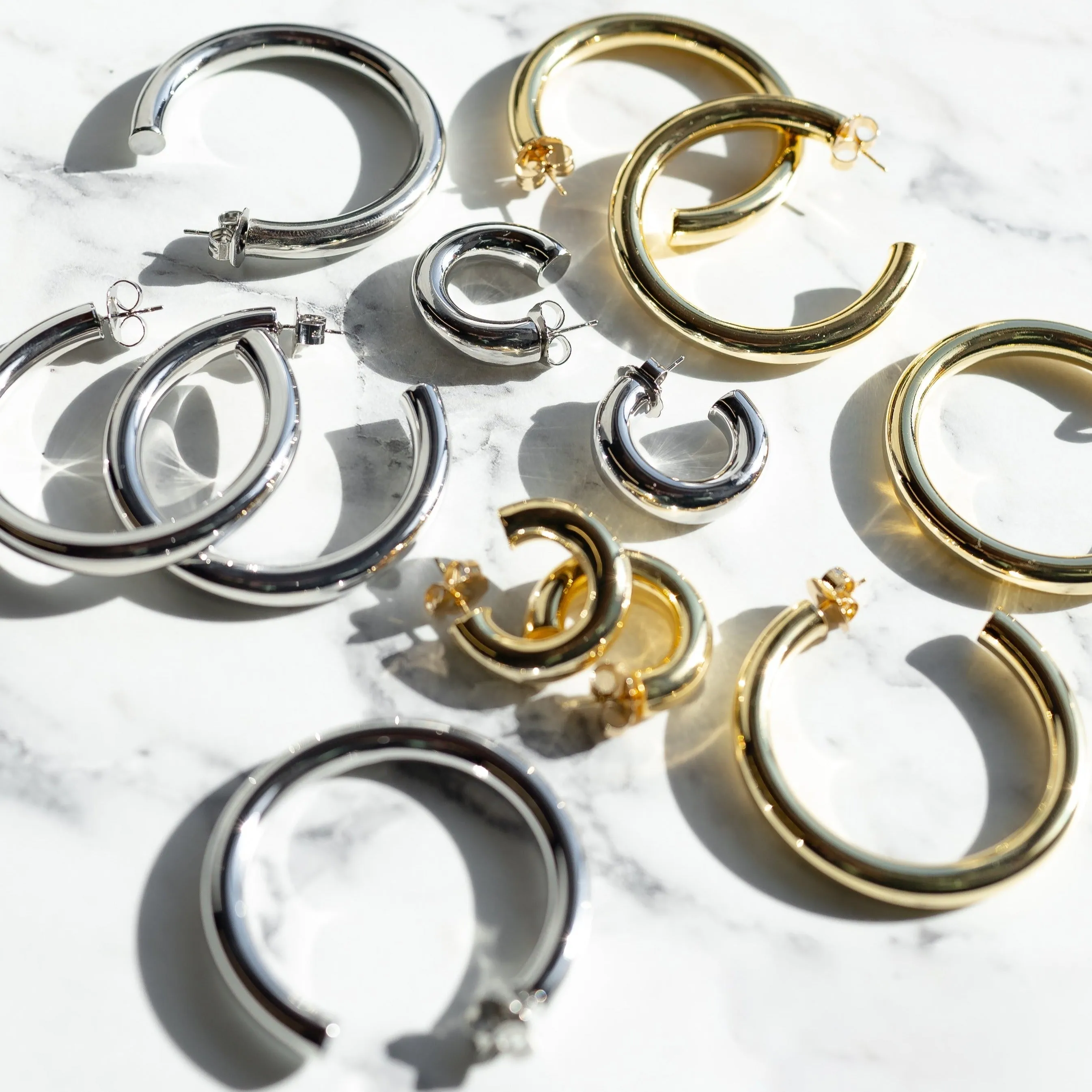 The Harlowe Hoops sold by The Sis Kiss