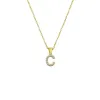 Single Letter Initial Necklaces sold by The Sis Kiss