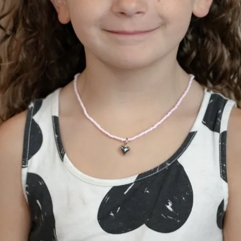 Mini Puffy Heart Charm sold by The Sis Kiss product image thumbnail 2