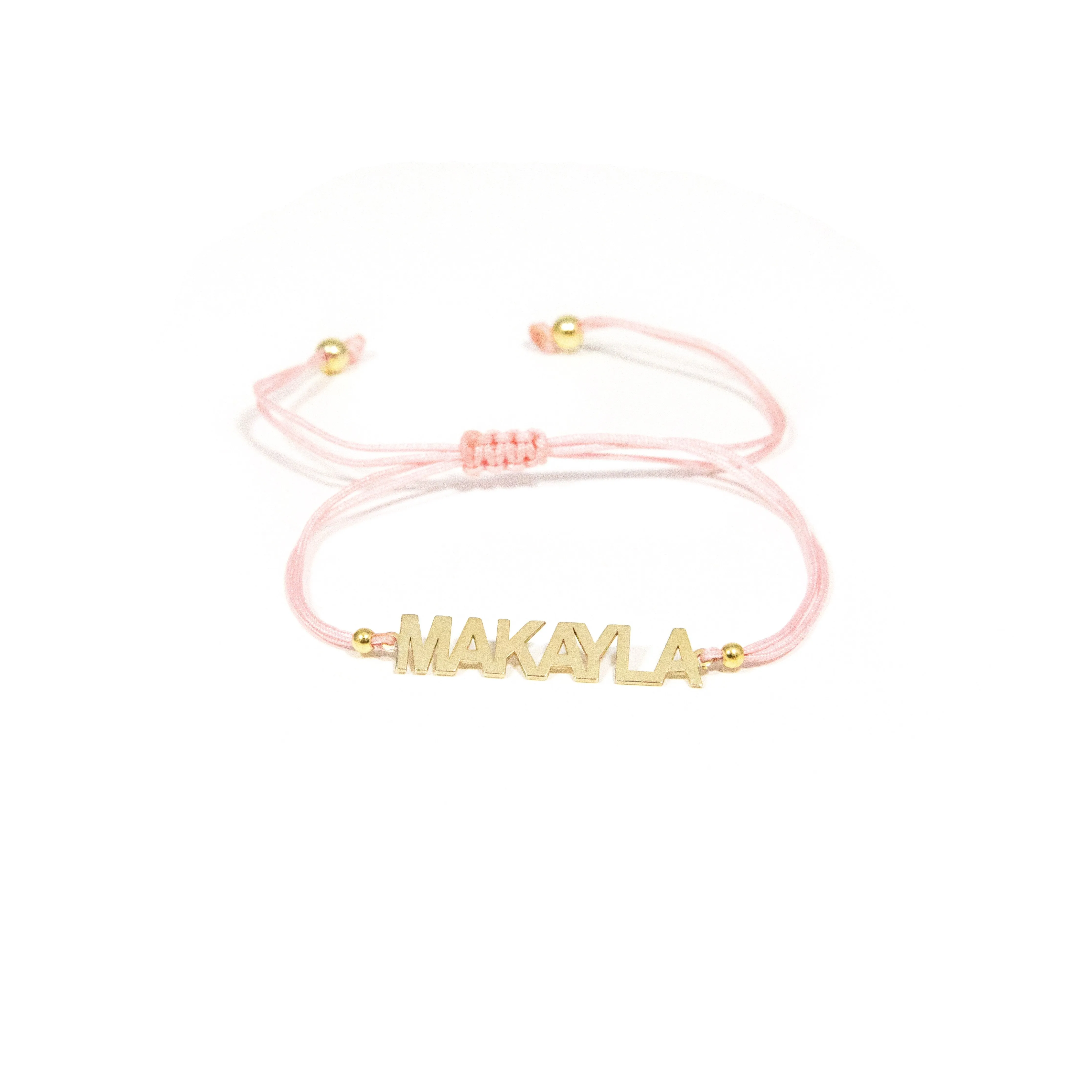 Custom Name Cord Bracelet sold by The Sis Kiss