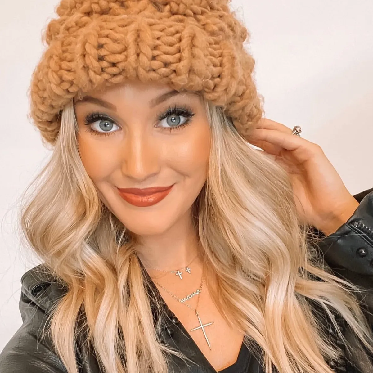 Double Dainty Cross Necklace sold by The Sis Kiss product image thumbnail 2