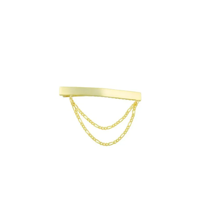 Double Chain Barrette sold by The Sis Kiss