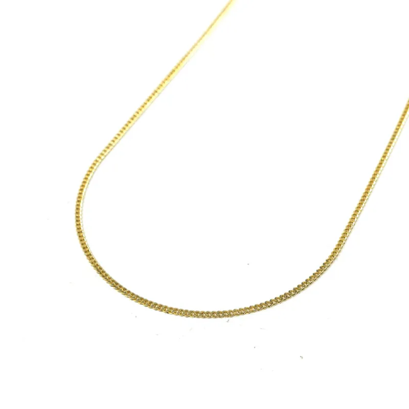 Skinny Curb Chain Necklace sold by The Sis Kiss