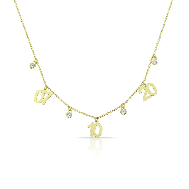 It's All in a Date Custom Necklace sold by The Sis Kiss