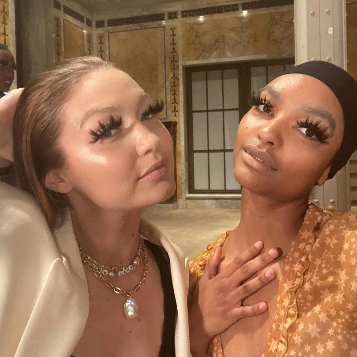 Customized Rainbow and Pearl Beaded Necklace sold by The Sis Kiss product image thumbnail 2