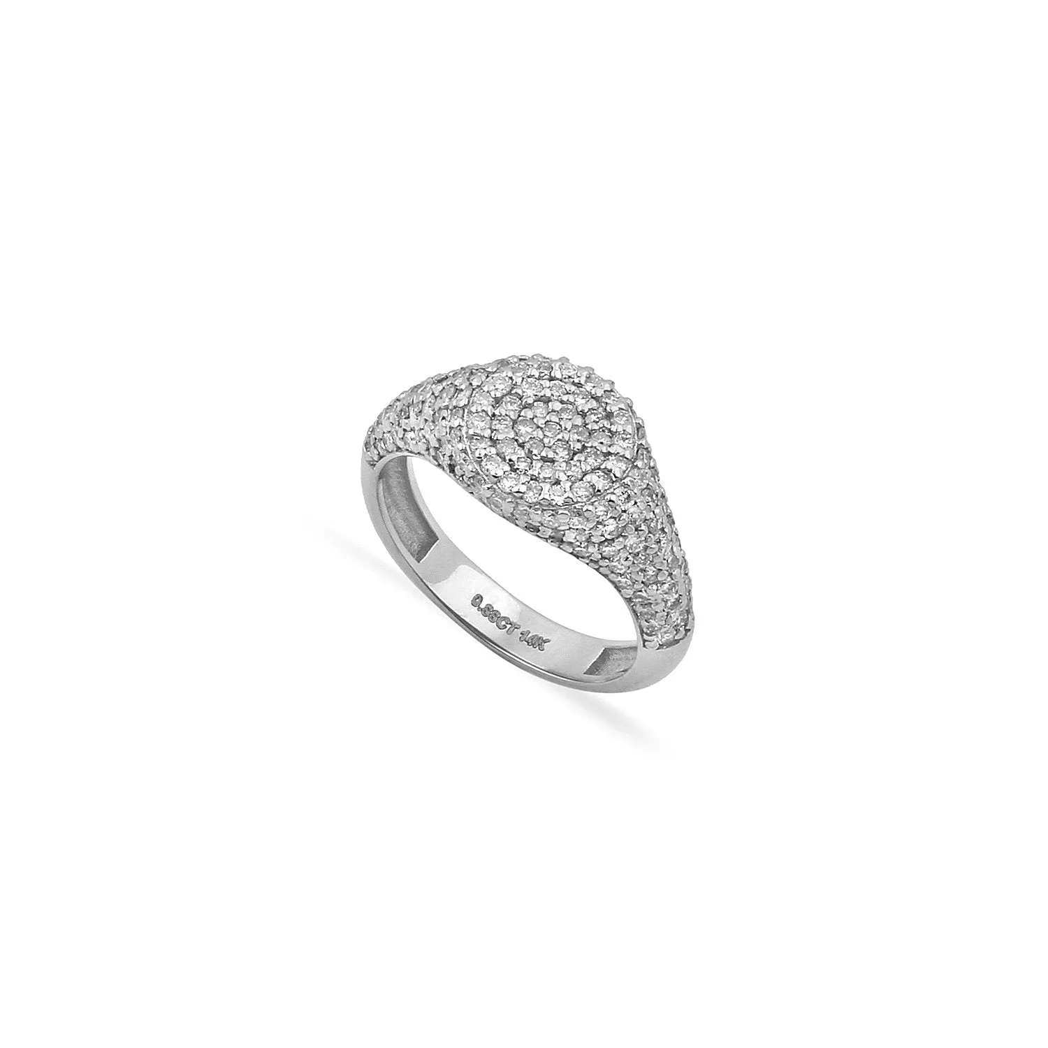 TSK Downing Street Diamonds Pinky Ring sold by The Sis Kiss product image thumbnail 2