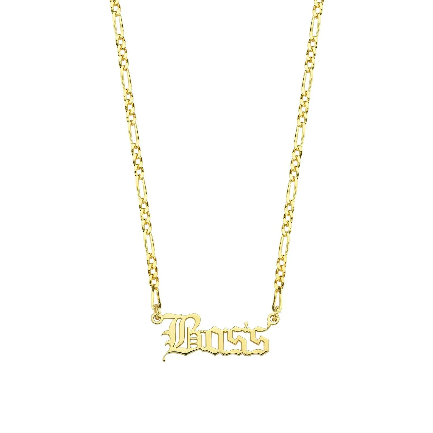 Boss Old English Nameplate sold by The Sis Kiss