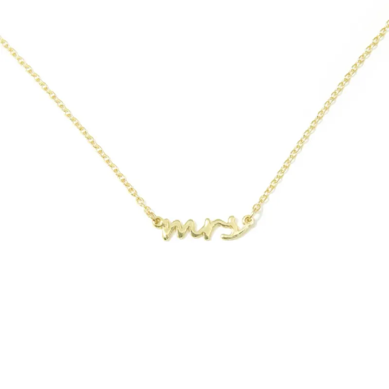 Mrs. Dainty Necklace sold by The Sis Kiss