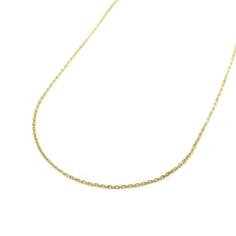 Skinny Cable Chain Necklace sold by The Sis Kiss