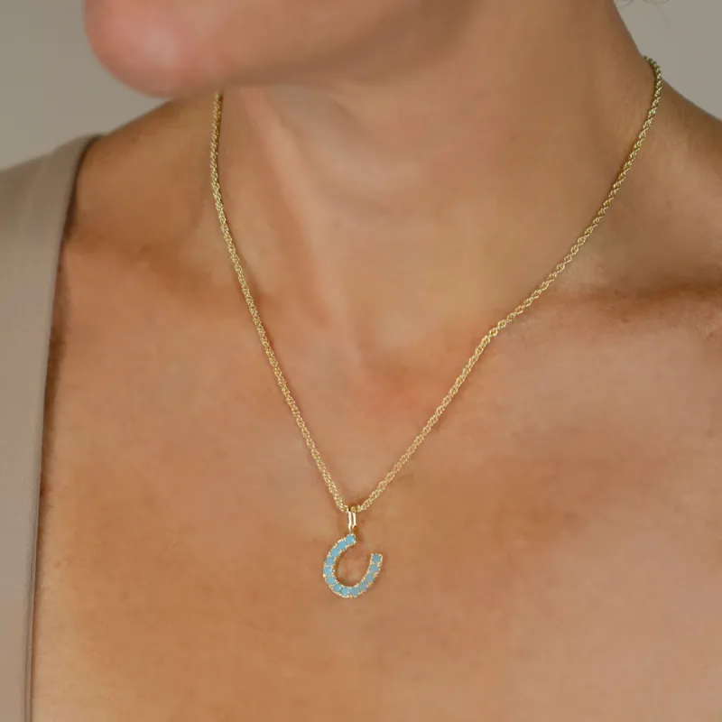 Lucky Horseshoe Charm sold by The Sis Kiss