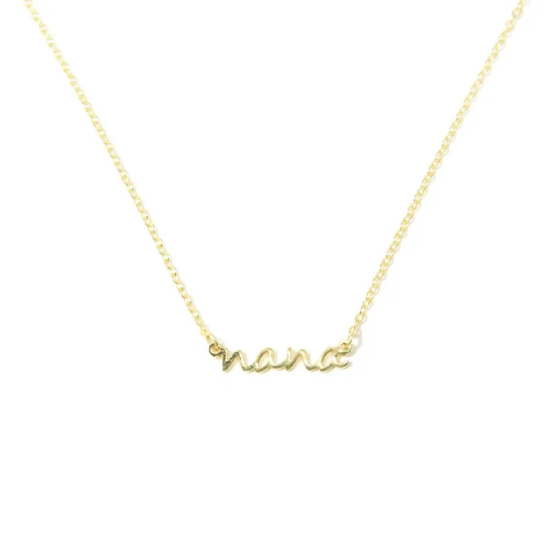 Nana / Gigi Dainty Necklace sold by The Sis Kiss