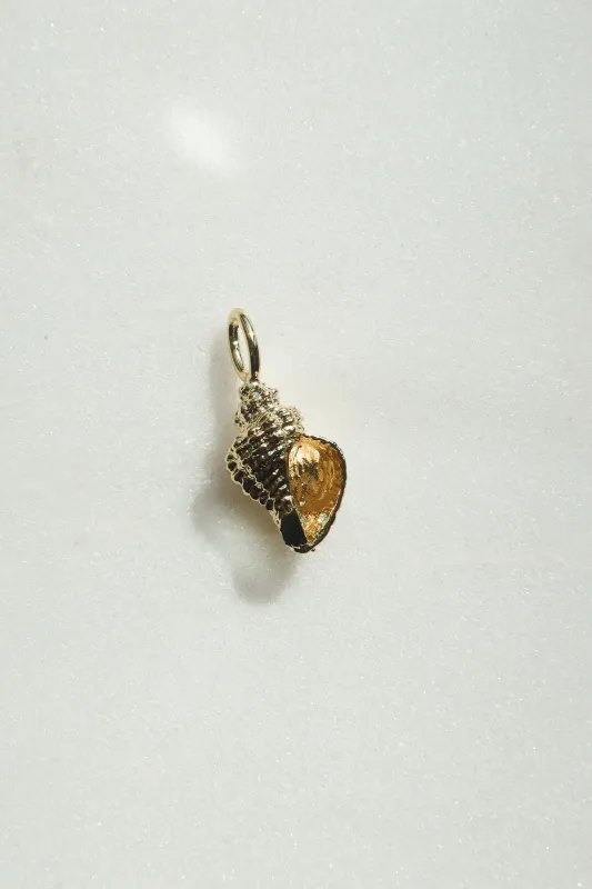 Conch Shell Charm  of sold by The Sis Kiss