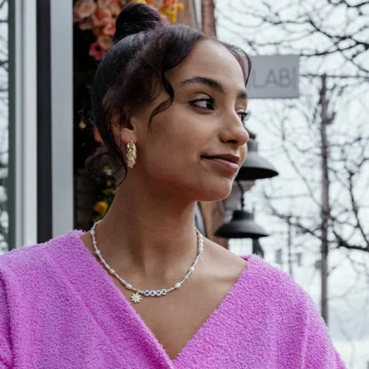 Customized Pastels and Pearls Beaded Necklace sold by The Sis Kiss product image thumbnail 2