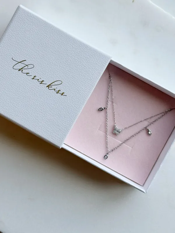 Crystal Dainty Butterfly Set sold by The Sis Kiss