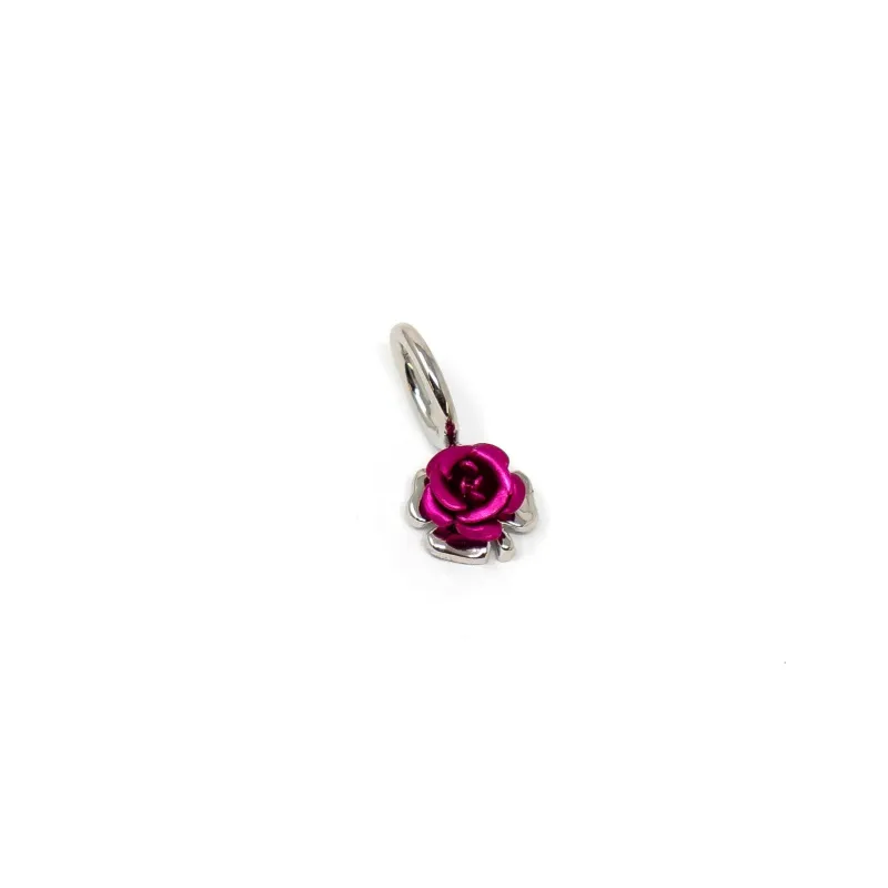 In Bloom Mini Rose Charm sold by The Sis Kiss