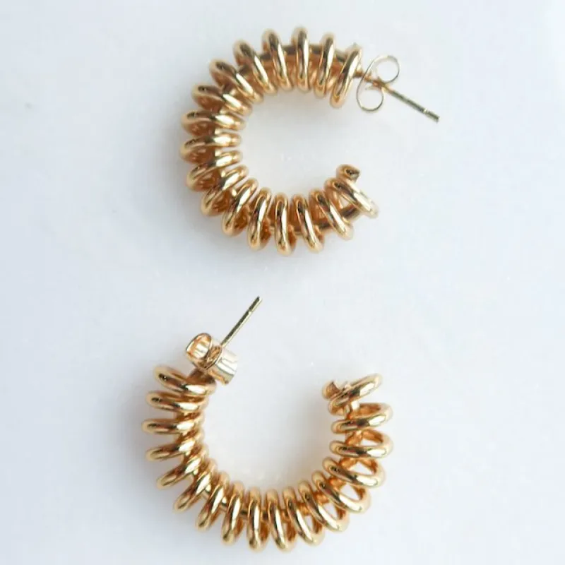 Spiral Hoops sold by The Sis Kiss