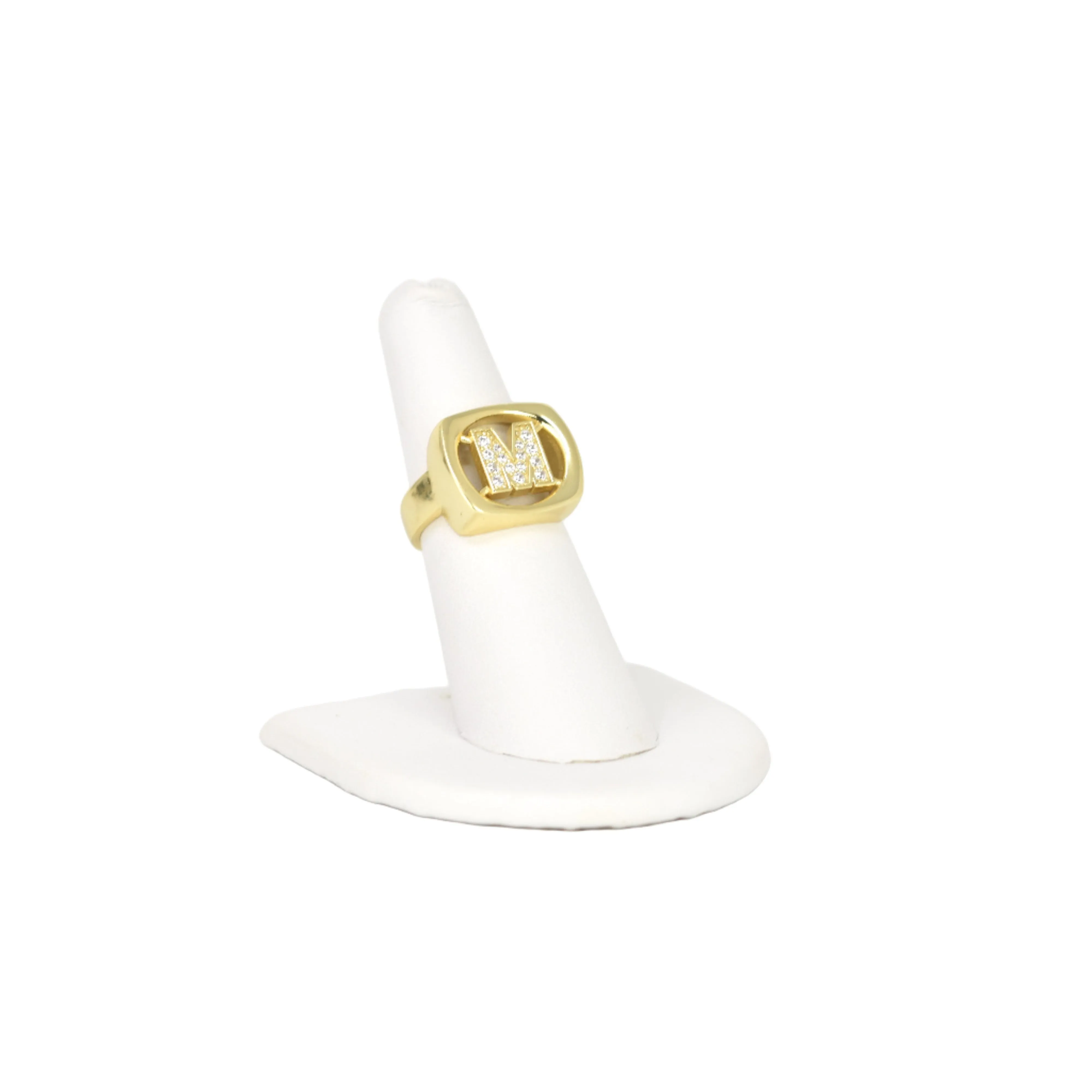 Custom Bold Initial Ring sold by The Sis Kiss product image thumbnail 3