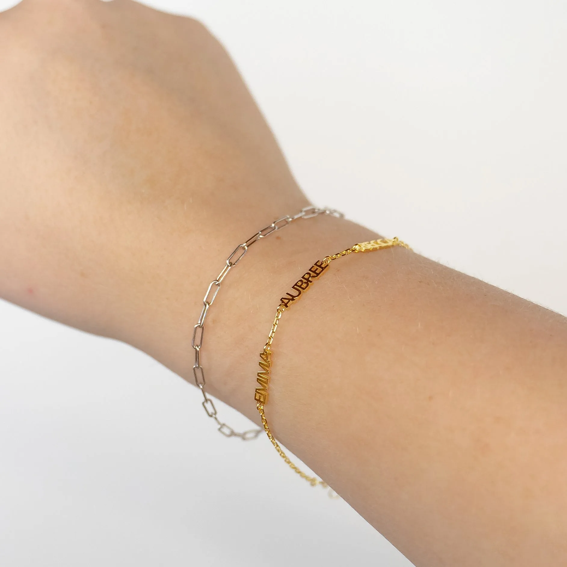 Custom My Mantra Name Bracelet sold by The Sis Kiss product image thumbnail 4