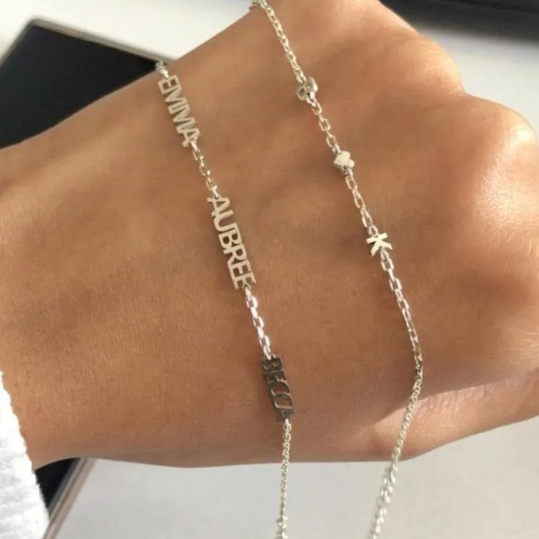 Custom My Mantra Name Bracelet sold by The Sis Kiss product image thumbnail 5