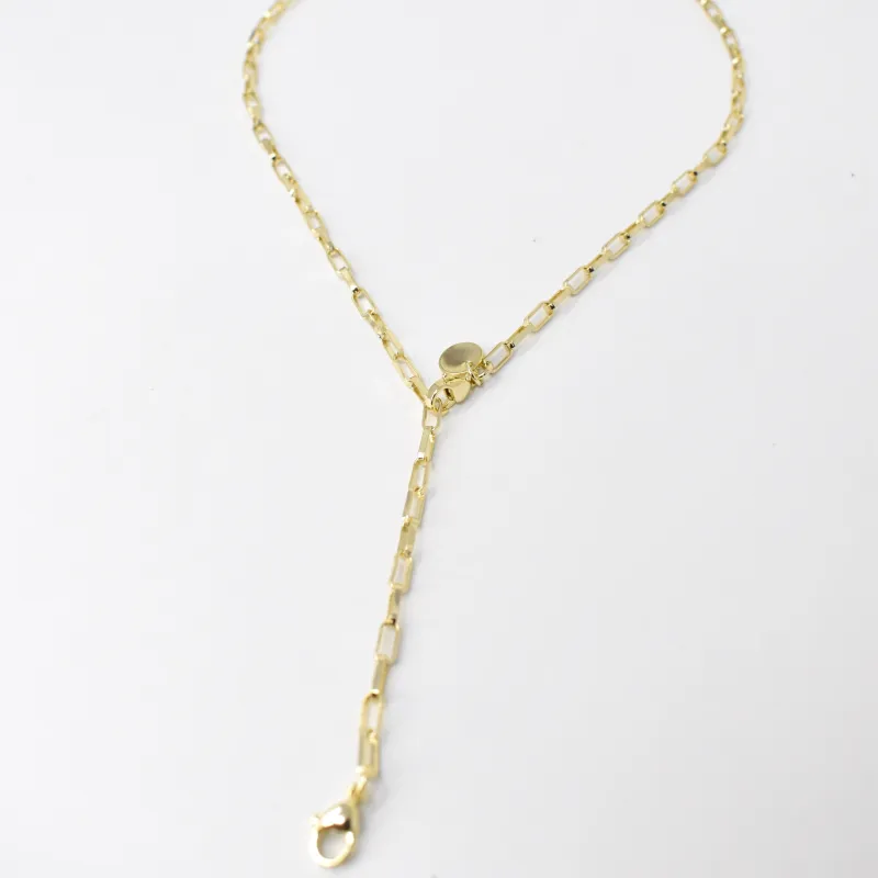 Chelsea Lariat Chain Necklace sold by The Sis Kiss