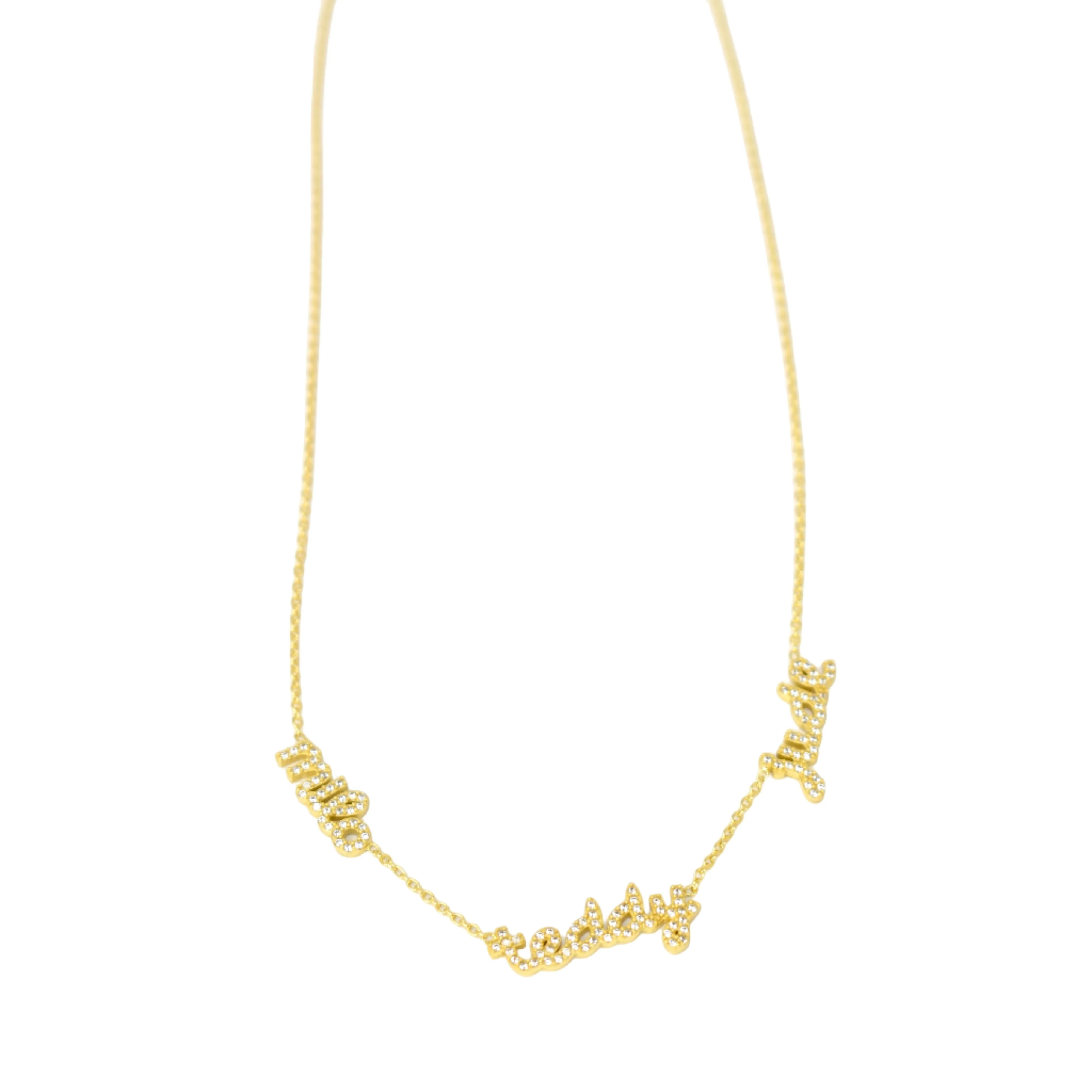 Custom Petite Script Multiple Name Necklace sold by The Sis Kiss product image thumbnail 3