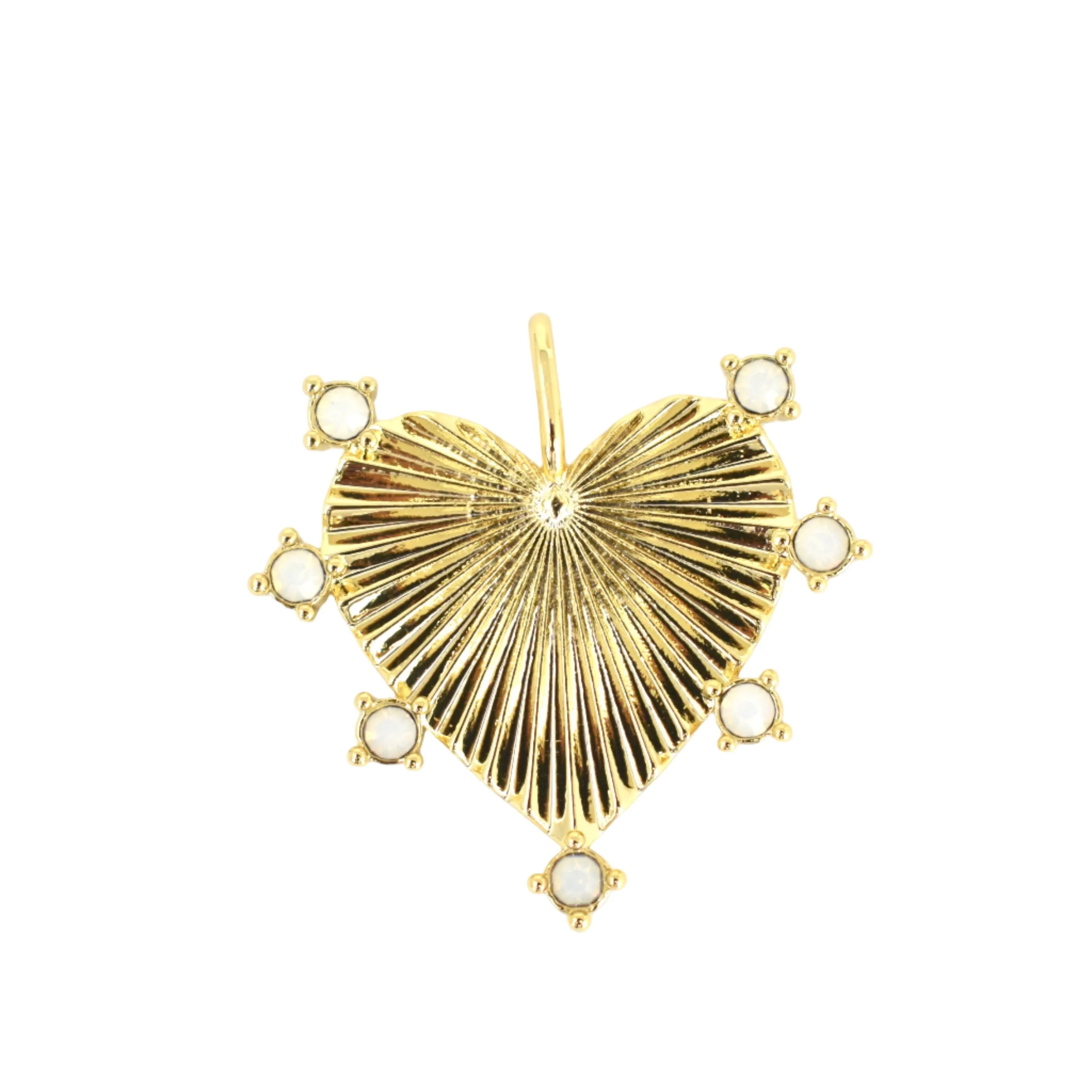 Grove Heart Charm sold by The Sis Kiss product image thumbnail 5
