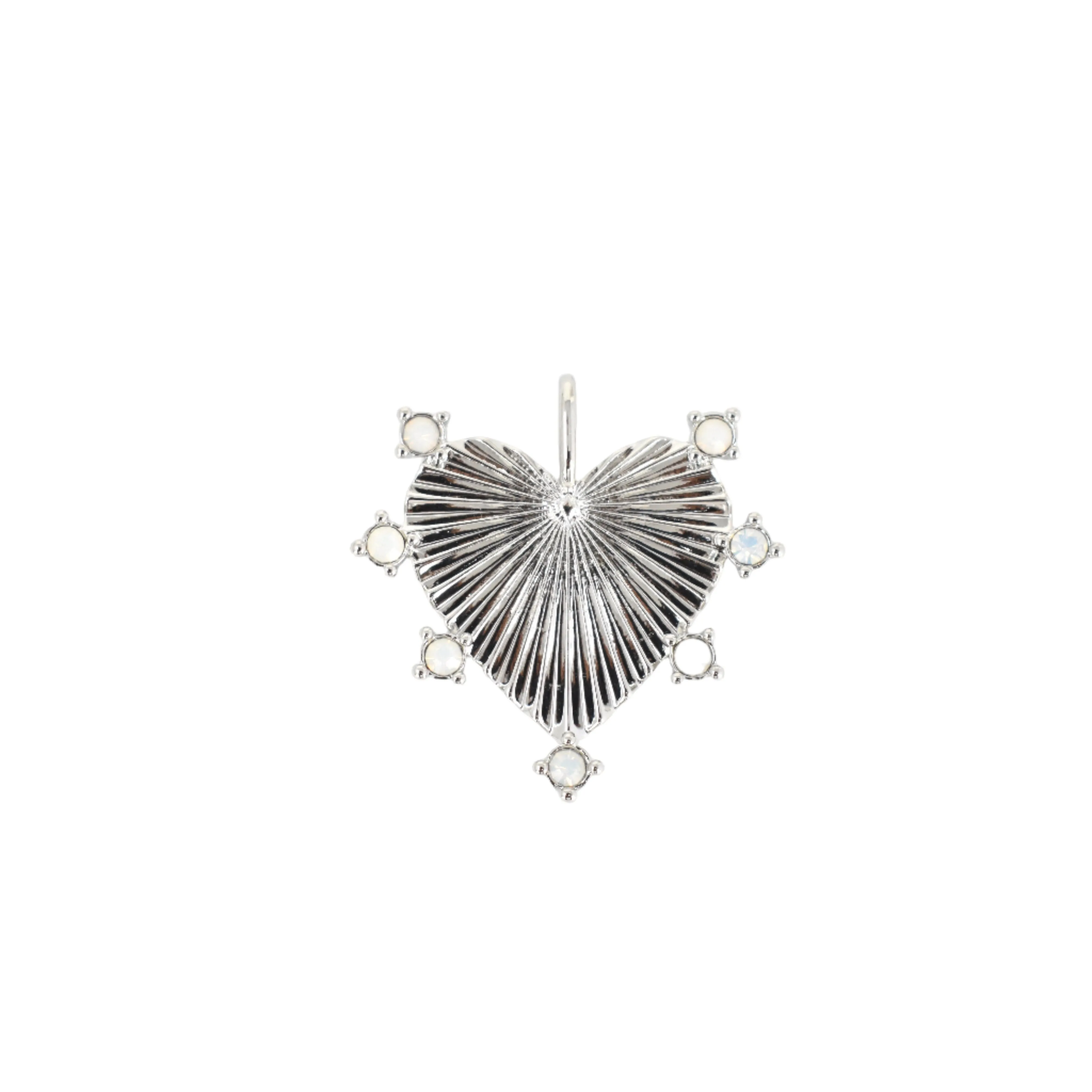 Grove Heart Charm sold by The Sis Kiss product image thumbnail 2