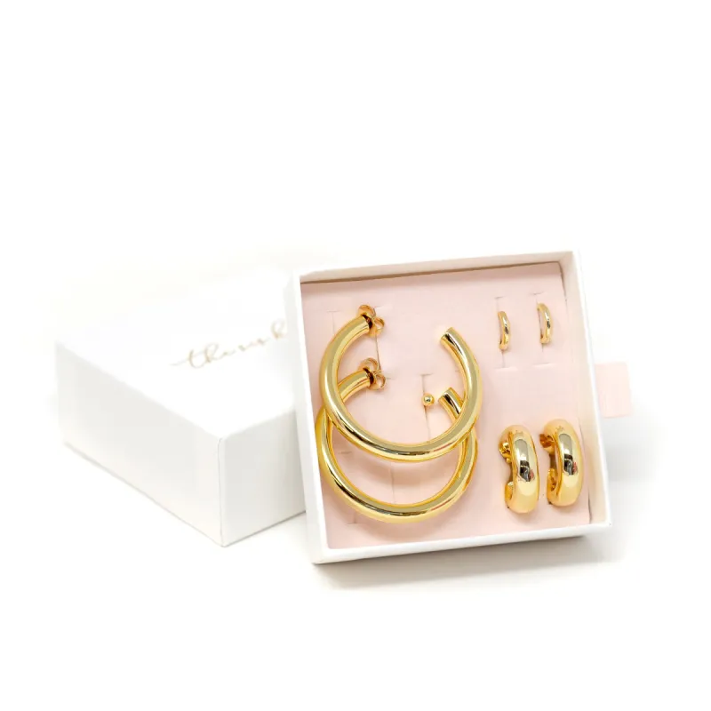 The Essentials Bold Earring Set sold by The Sis Kiss